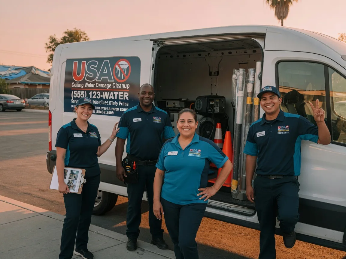 Ceiling Water Damage Restoration company in Boulevard, CA